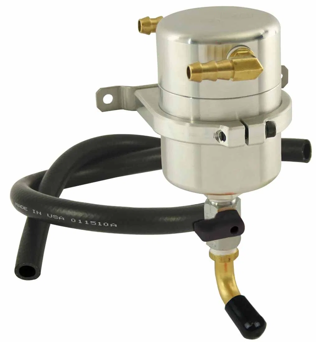 85474 – MOROSO Catch Can, Capture The Excess Crankcase Vapors And The Residual Oil Mist From Reentering The Intake Tr...